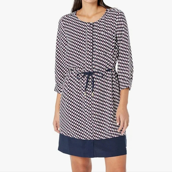 Tommy Hilfiger Women's Adaptive Shirt Dress with Magnetic Buttons - Picture 1 of 8